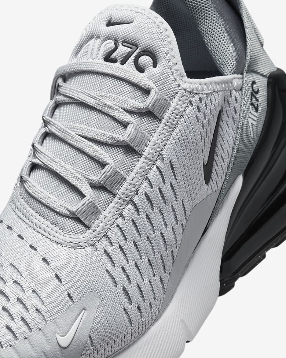 Nike air max 270 wolf grey black on sale